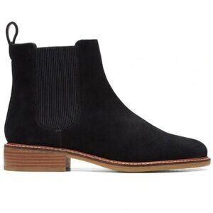 Clarks Arlo Suede Chelsea Boots Size 8